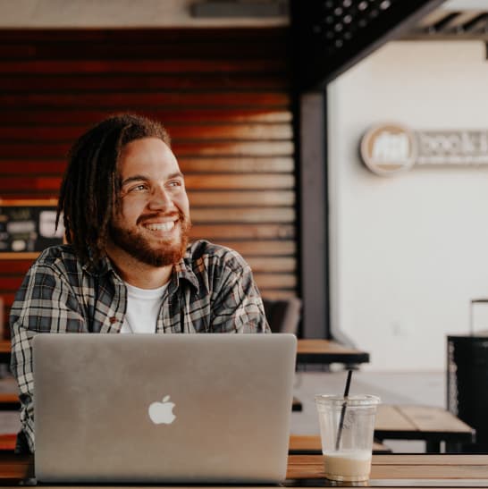 Man working in the office